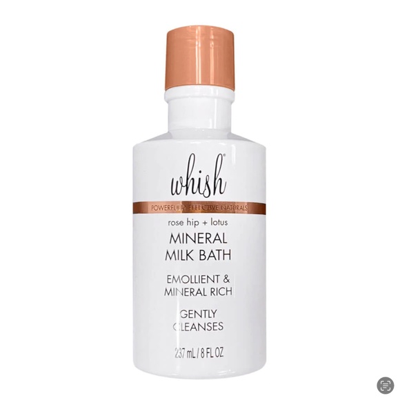 Whish Rose Hip + Lotus Mineral Milk Bath NEW - Picture 2 of 2